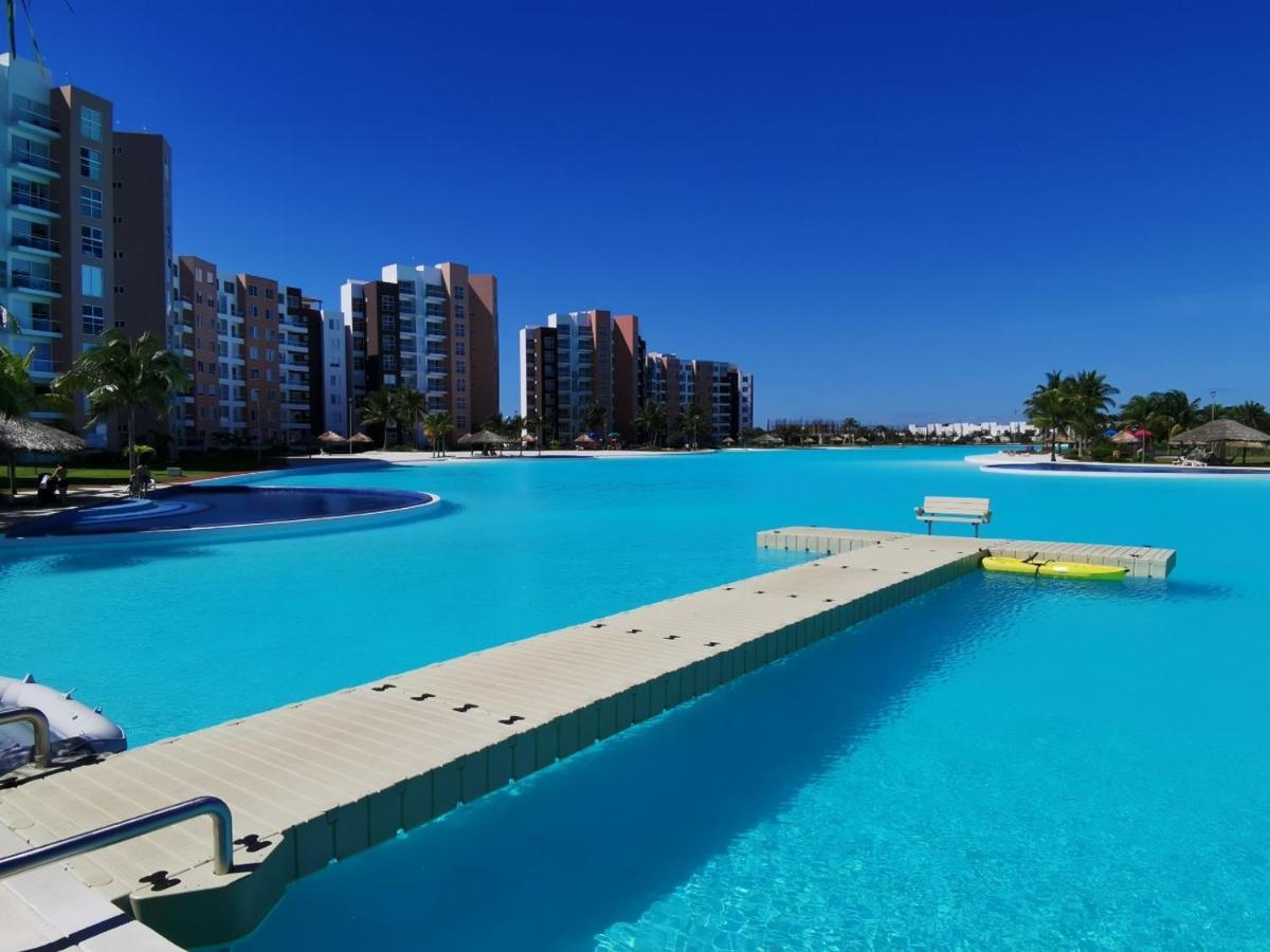 Hermoso Departamento En Dreams Lagoons Канкун Екстер'єр фото